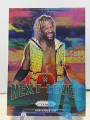 KOFI KINGSTON 2022 Panini WWE Green Prizm Next Level #21